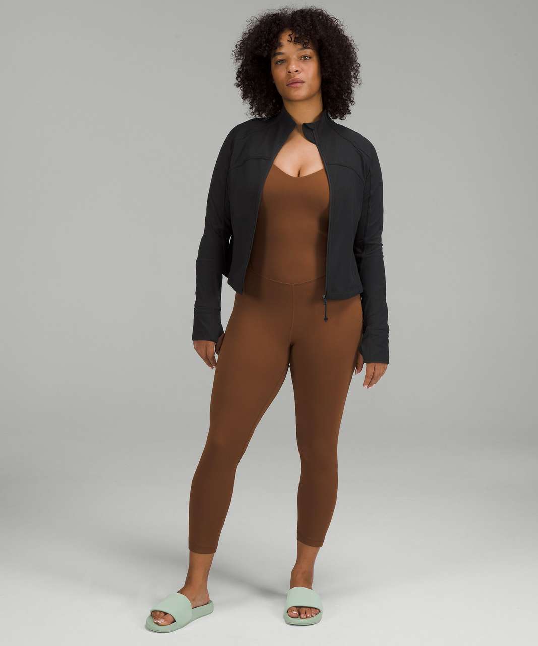 Lululemon Cropped Define Jacket Ribbed Nulu