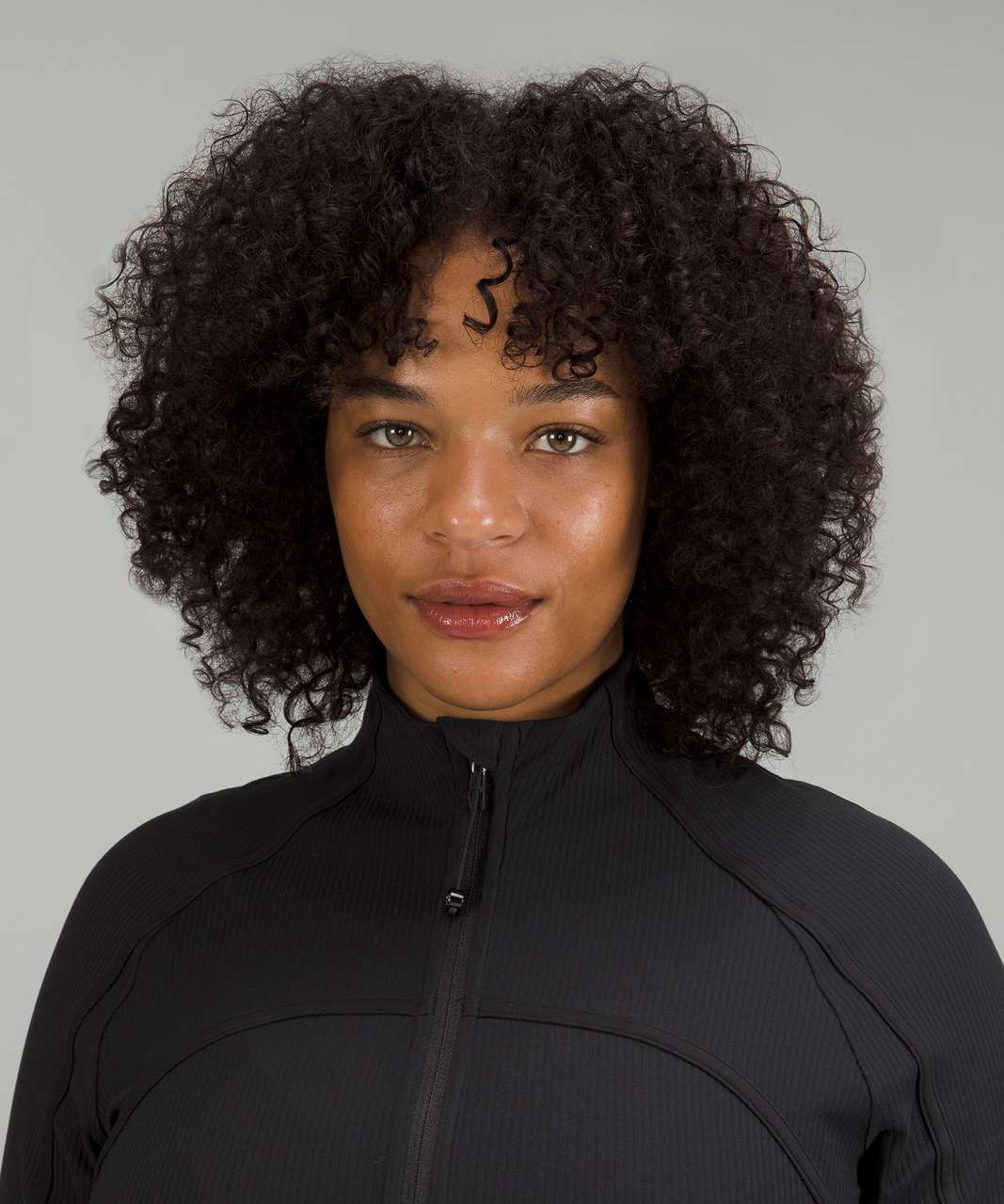 Lululemon Ribbed Nulu Cropped Define Jacket - Black - lulu fanatics