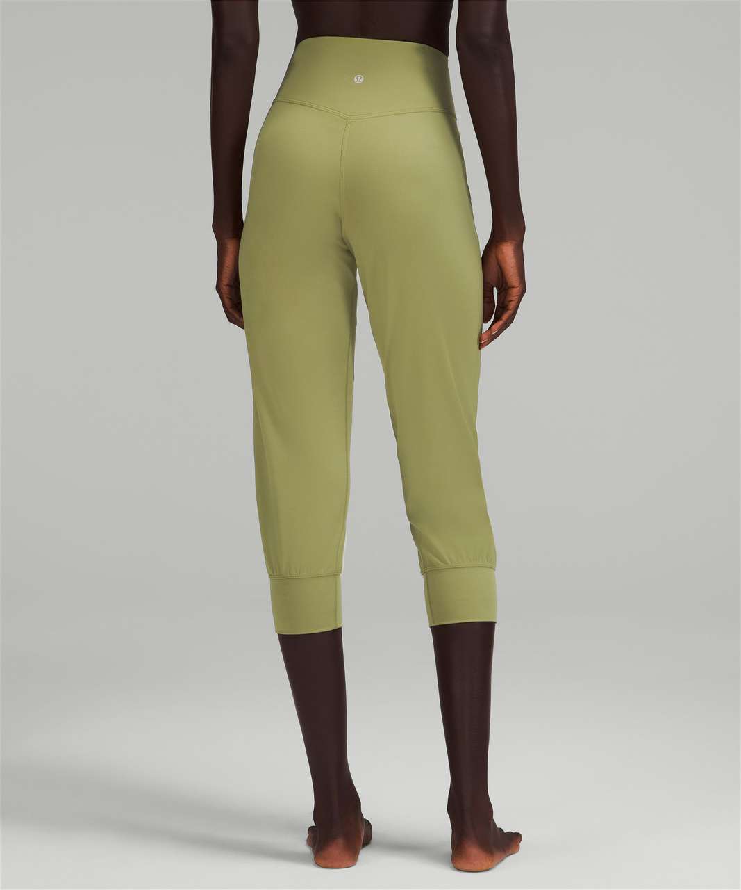 Lululemon Align Crop - Military Green - lulu fanatics