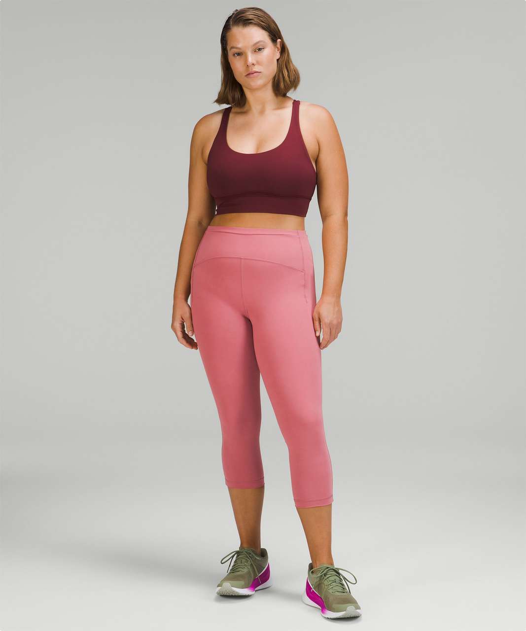 Lululemon Swift Speed High-Rise Crop 21" - Brier Rose