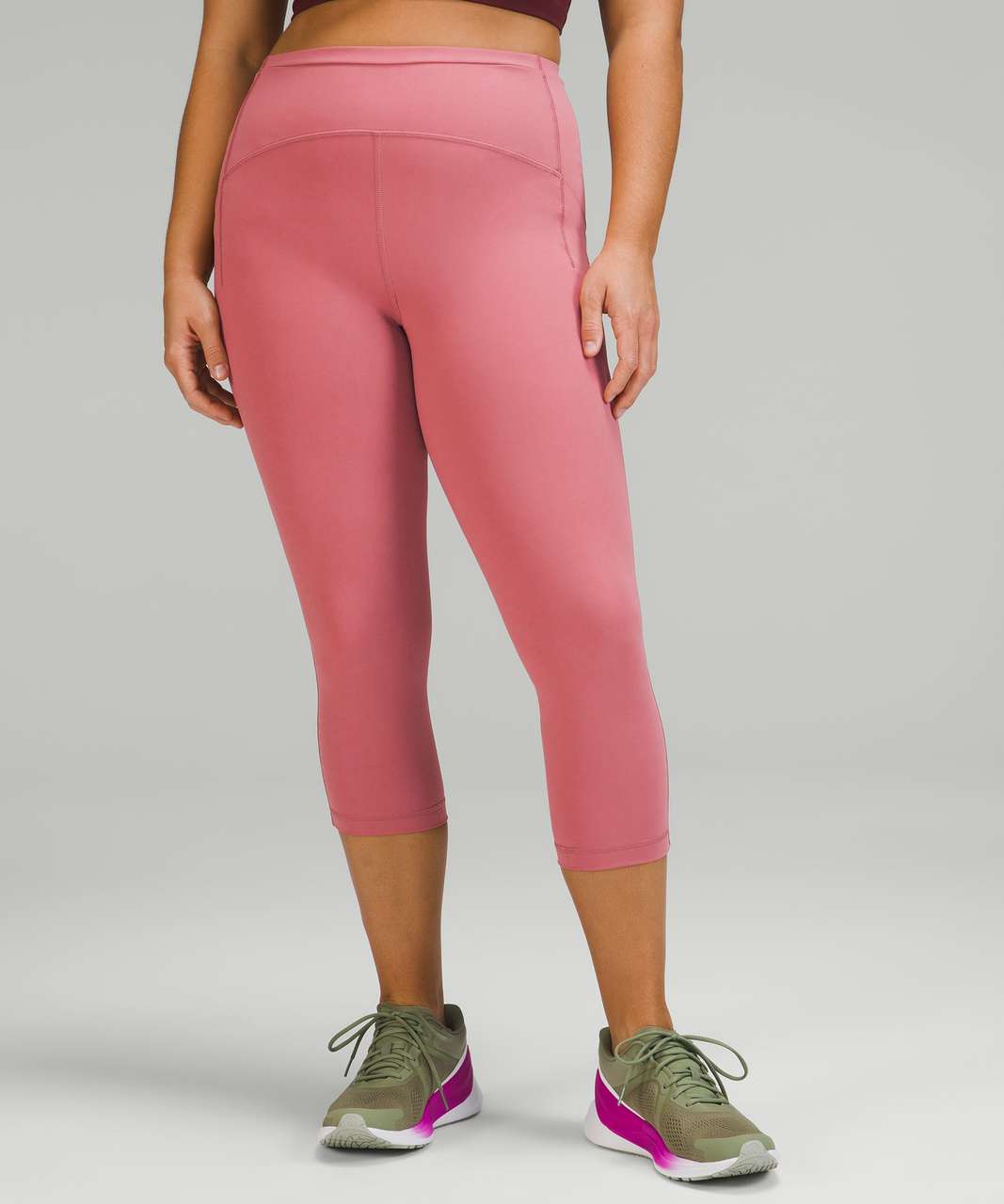 Lululemon Swift Speed High-Rise Crop 21" - Brier Rose