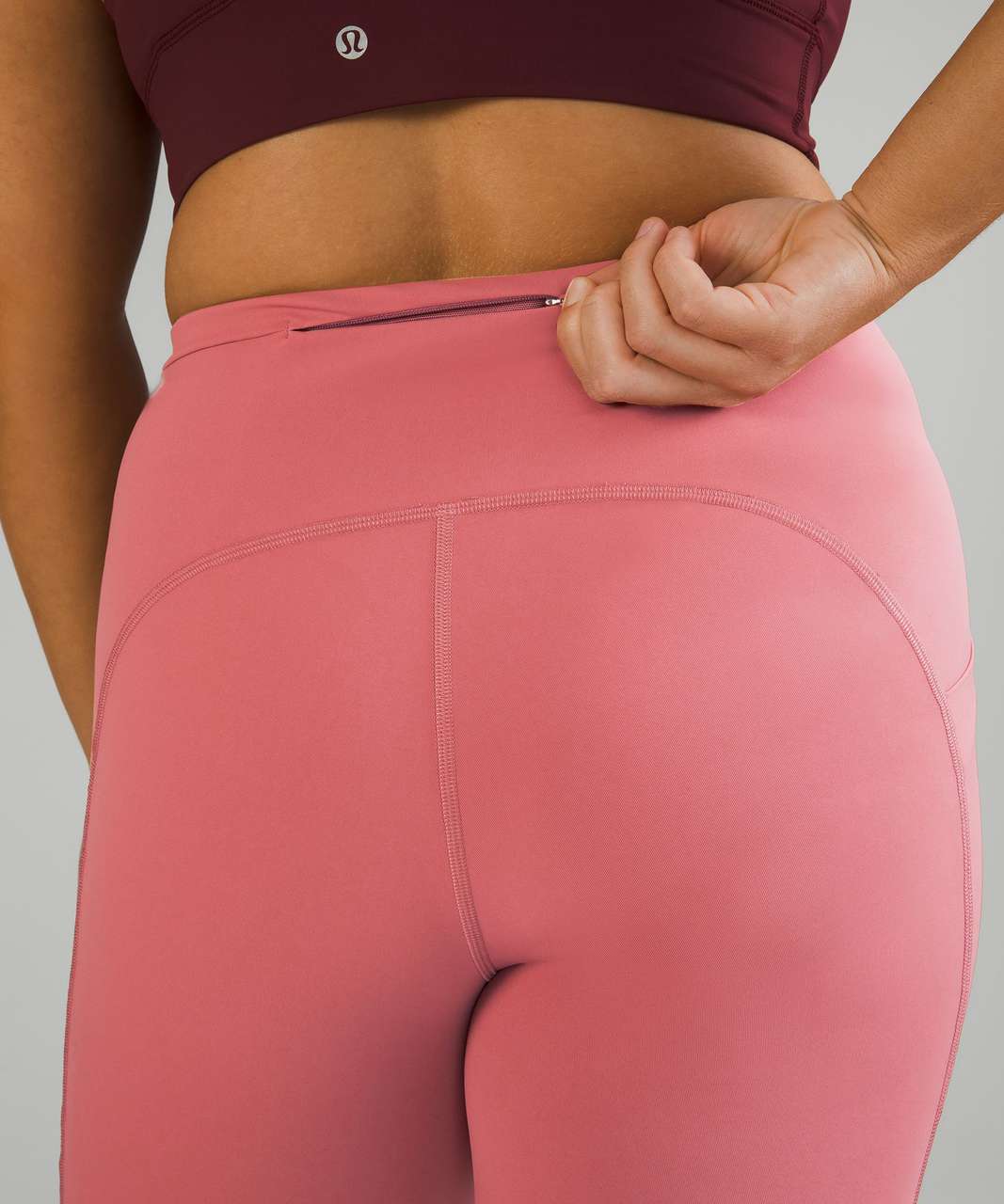 Lululemon Swift Speed High-Rise Crop 21" - Brier Rose