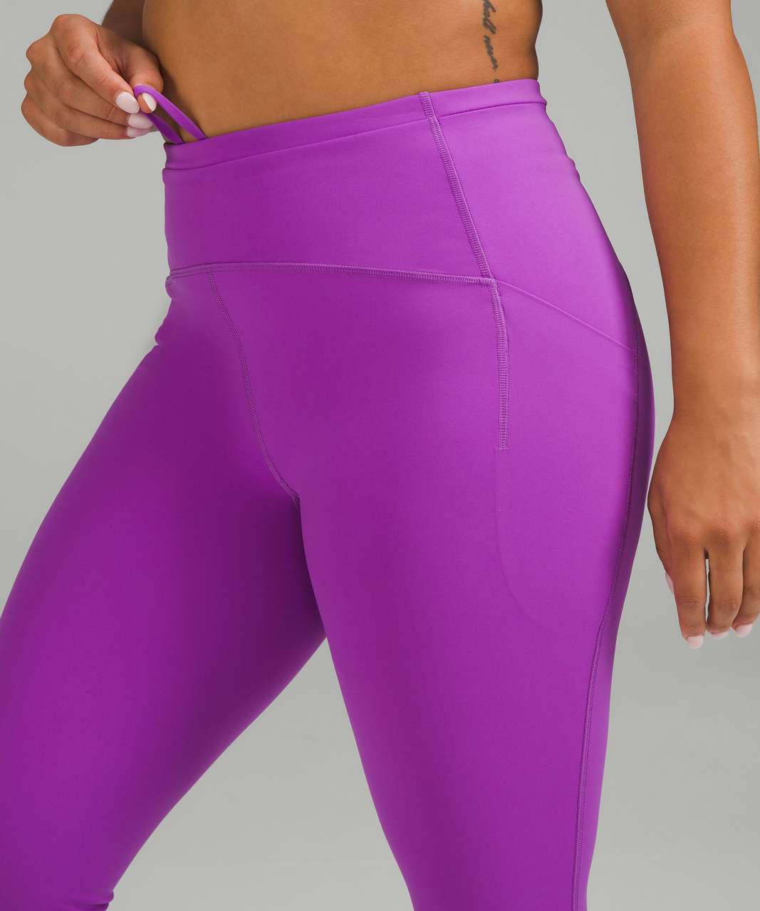 Lululemon Swift Speed High-Rise Crop 21" - Moonlit Magenta