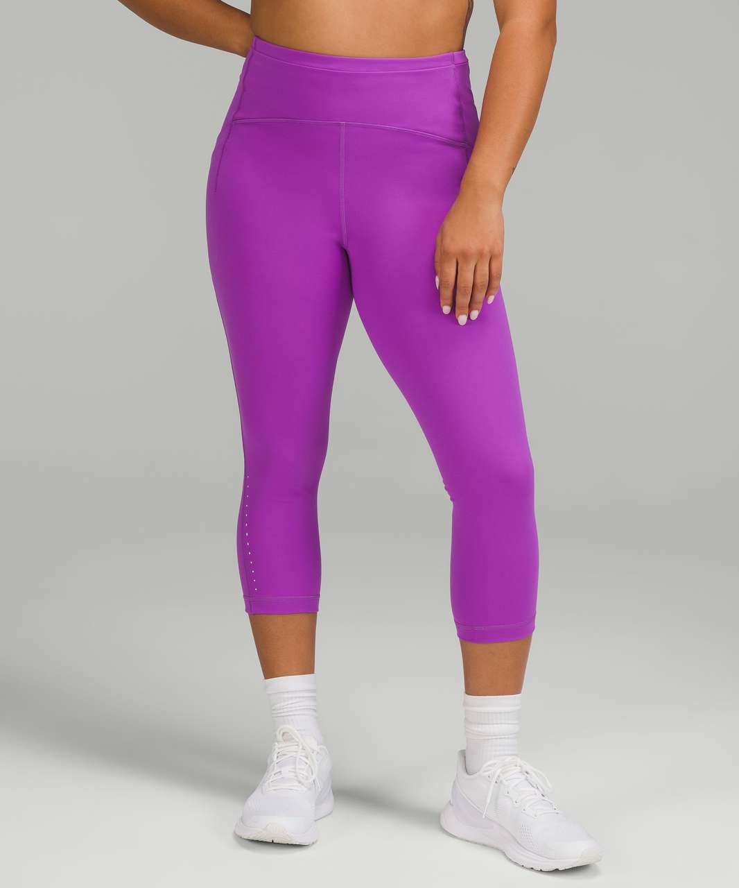 Lululemon Swift Speed High-Rise Crop 21" - Moonlit Magenta