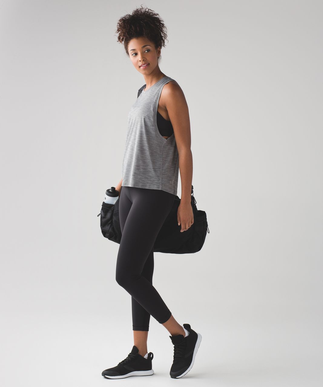 Lululemon Cardio Squad Tank II - Heathered Slate