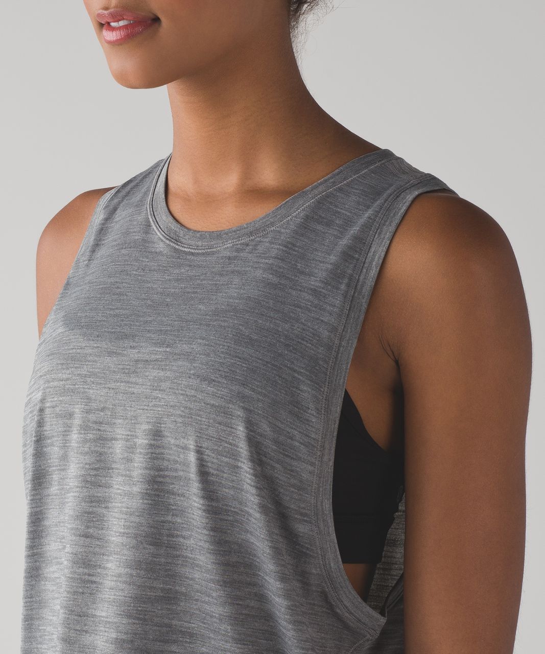 Lululemon Cardio Squad Tank II - Heathered Slate