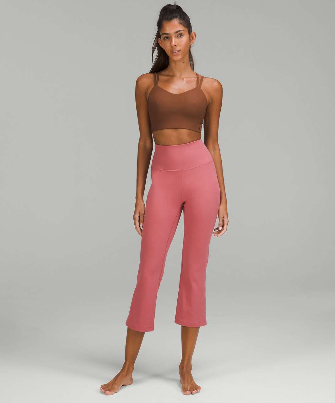 Groove Super-High-Rise Crop 23 *Nulu, Velvet Dust