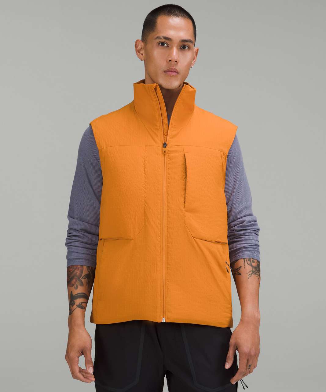 Lululemon Insulated Hiking Vest - Autumn Orange