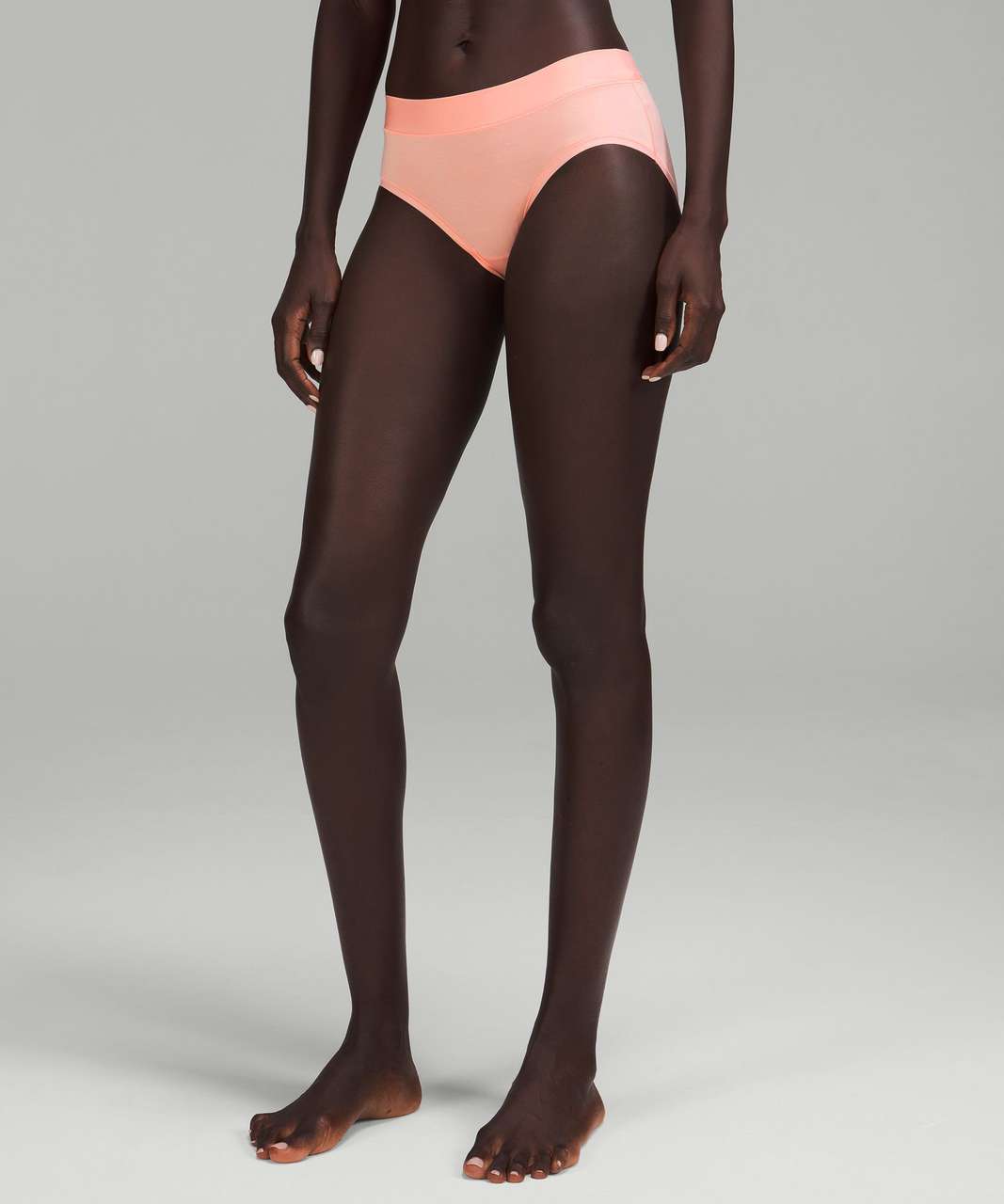 Lululemon UnderEase Mid-Rise Hipster Underwear - Dew Pink