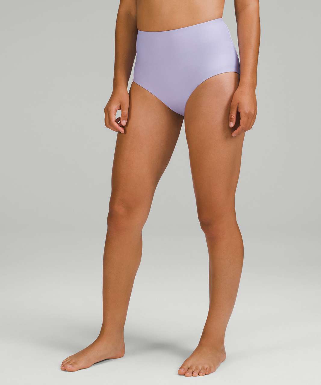 Lululemon Waterside High-Waist Swim Bottom *Medium Bum Coverage - Lilac Smoke