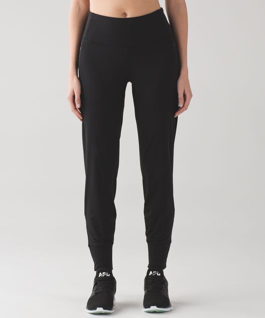 Lululemon Fresh Tracks Pant II - Heathered Black - lulu fanatics