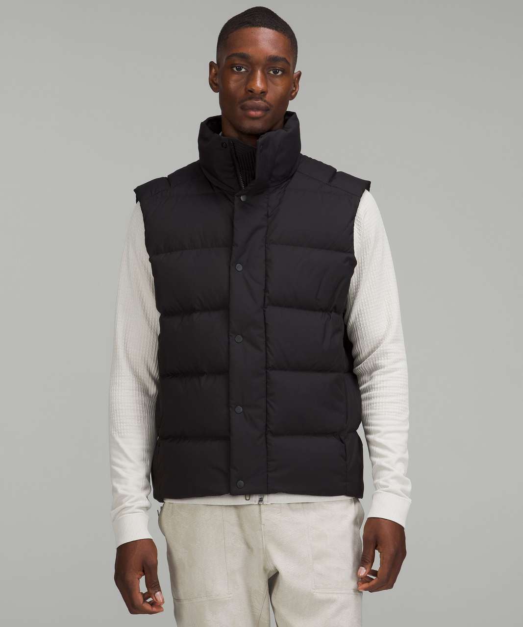 Padded Vest - Black - Men