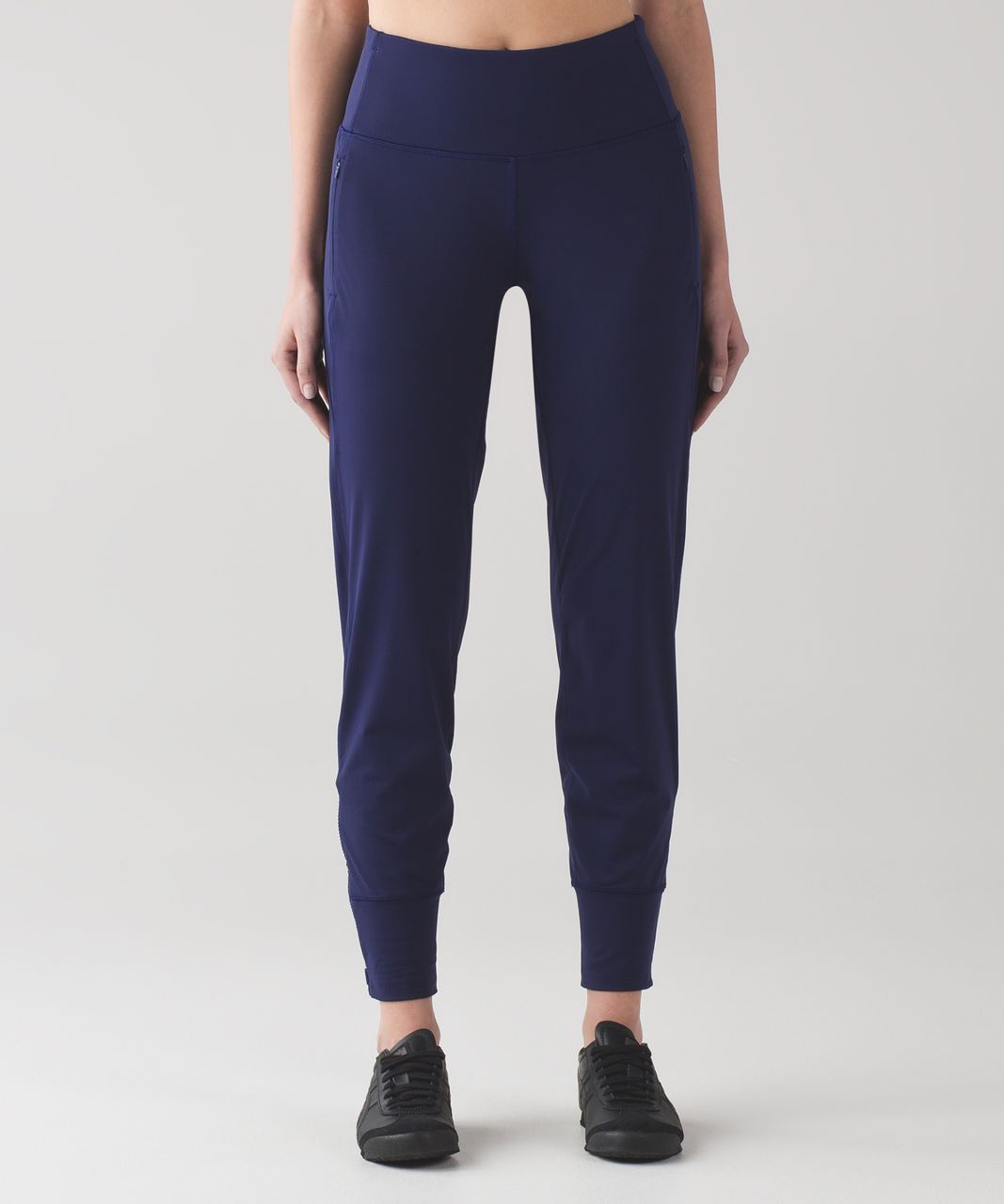 Lululemon Women's Fresh Tracks Zip Ankle Jogger Pant Hero Blue