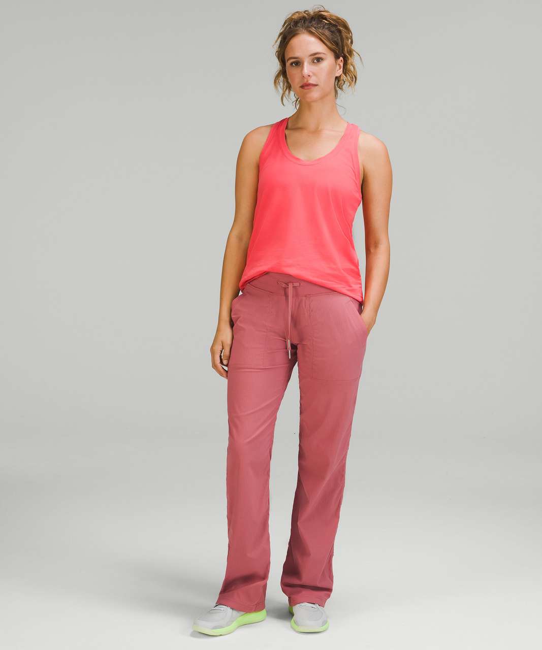 Lululemon Dance Studio Mid-Rise Cropped Pant - Dark Forest - lulu fanatics