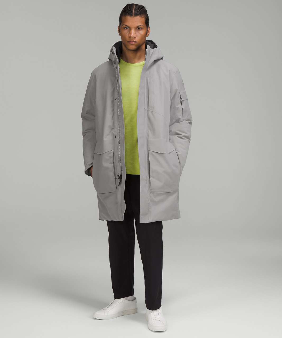 Lululemon Cold City Parka - Gull Grey