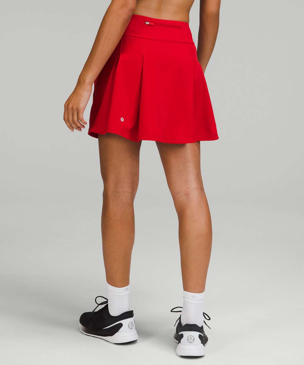 Lululemon Pace Rival Mid-Rise Skirt *Extra Long - Dark Red (First Release)