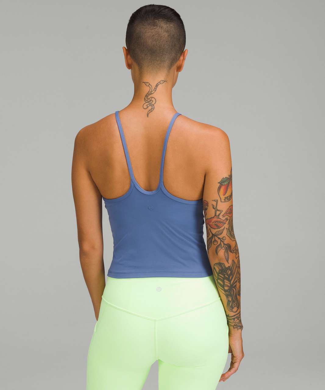 Lululemon Lightweight High-neck Yoga Tank Top In Water Drop