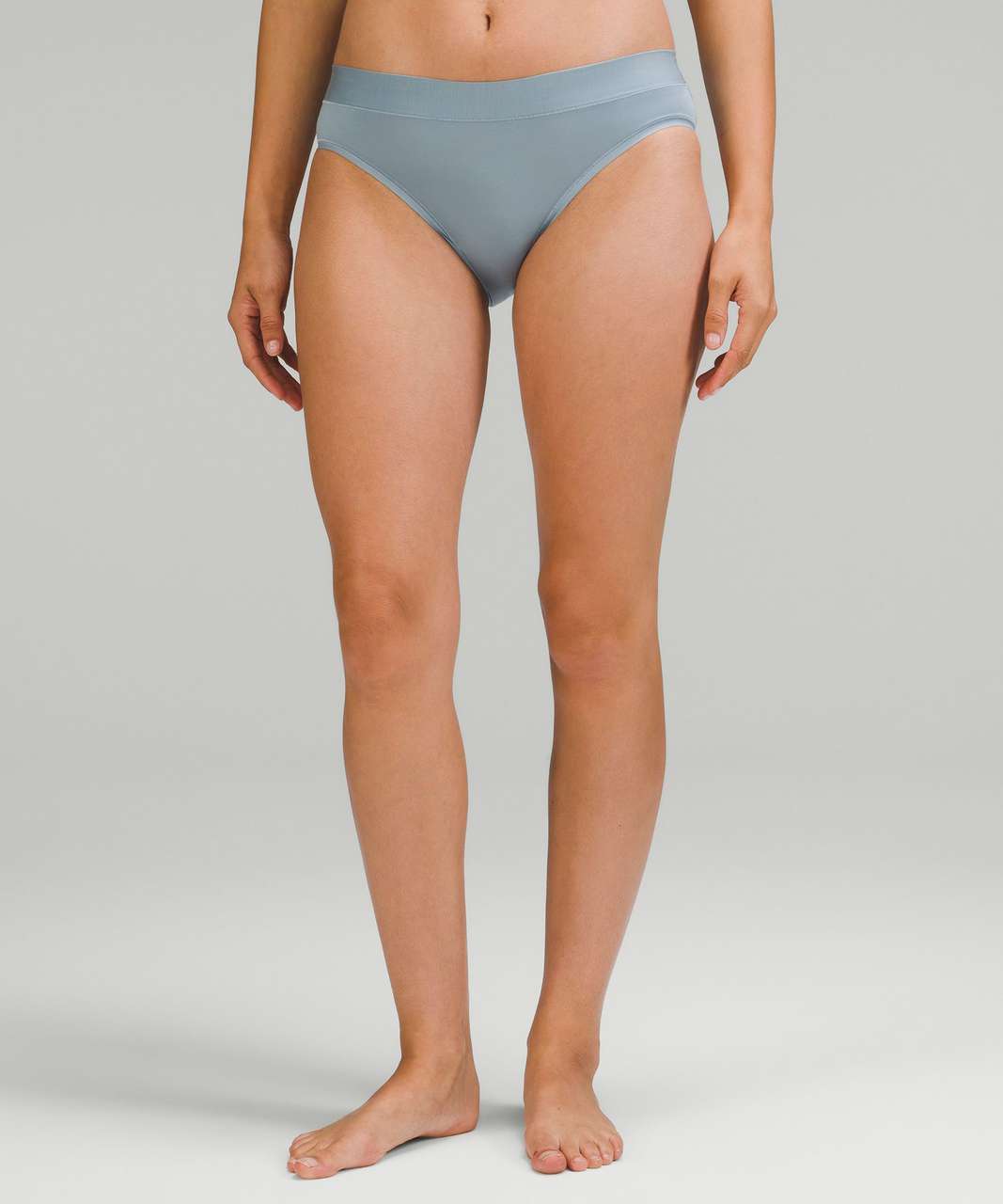 Lululemon UnderEase Mid-Rise Cheeky Bikini Underwear - Chambray