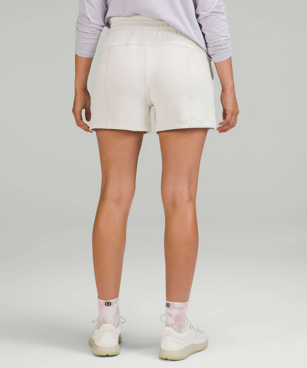 HIGH WAISTED SHORTS - White