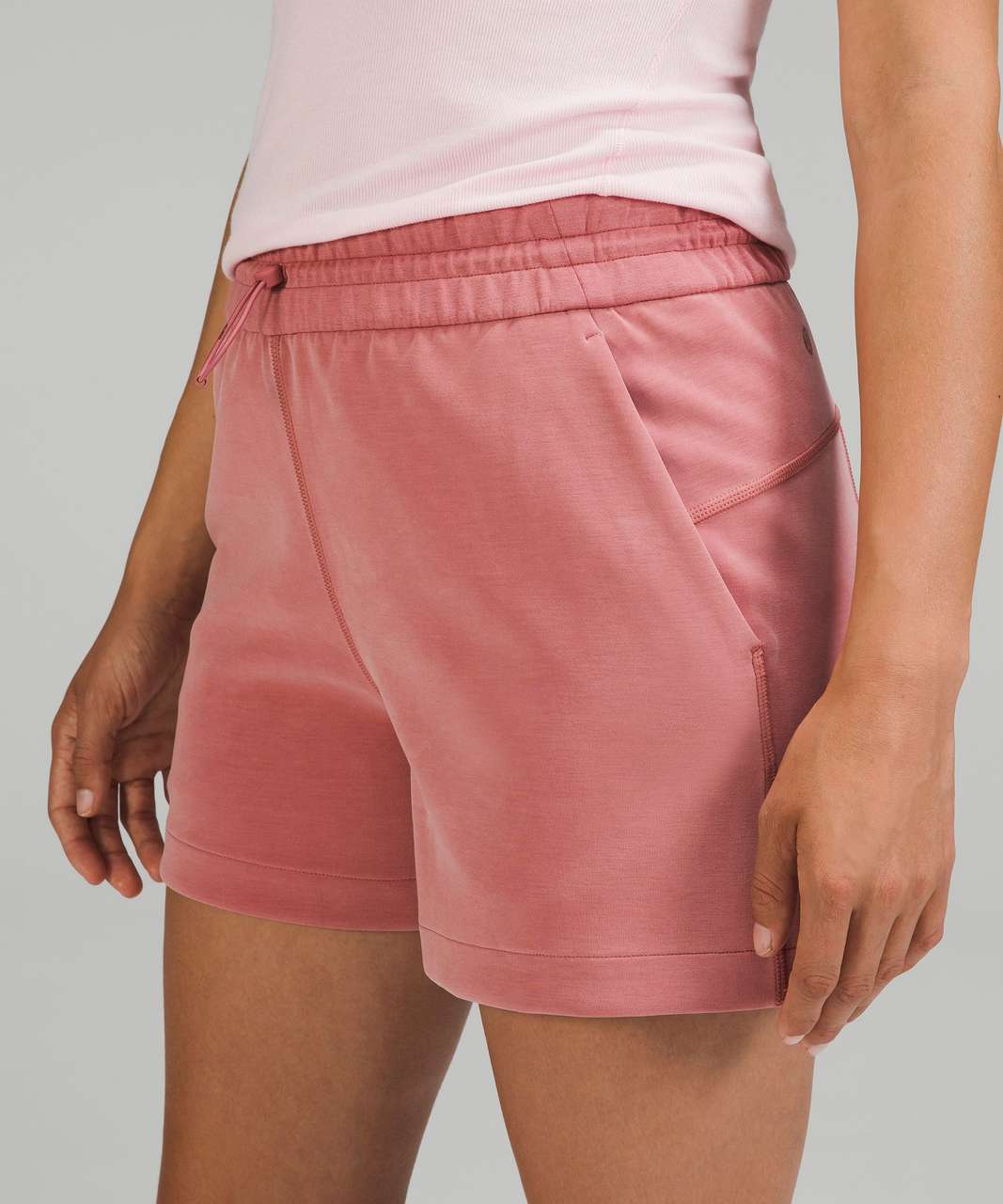 Lululemon Softstreme High-Rise Short 4" - Brier Rose