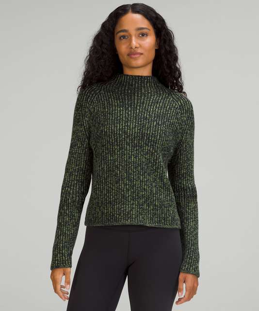 lululemon athletica Heavyweight Fleece Mock-neck Sweatshirt in