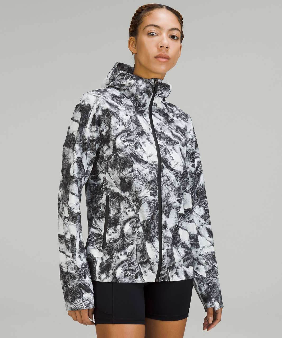 Lululemon Break A Trail Jacket - Take Flight Grey Multi