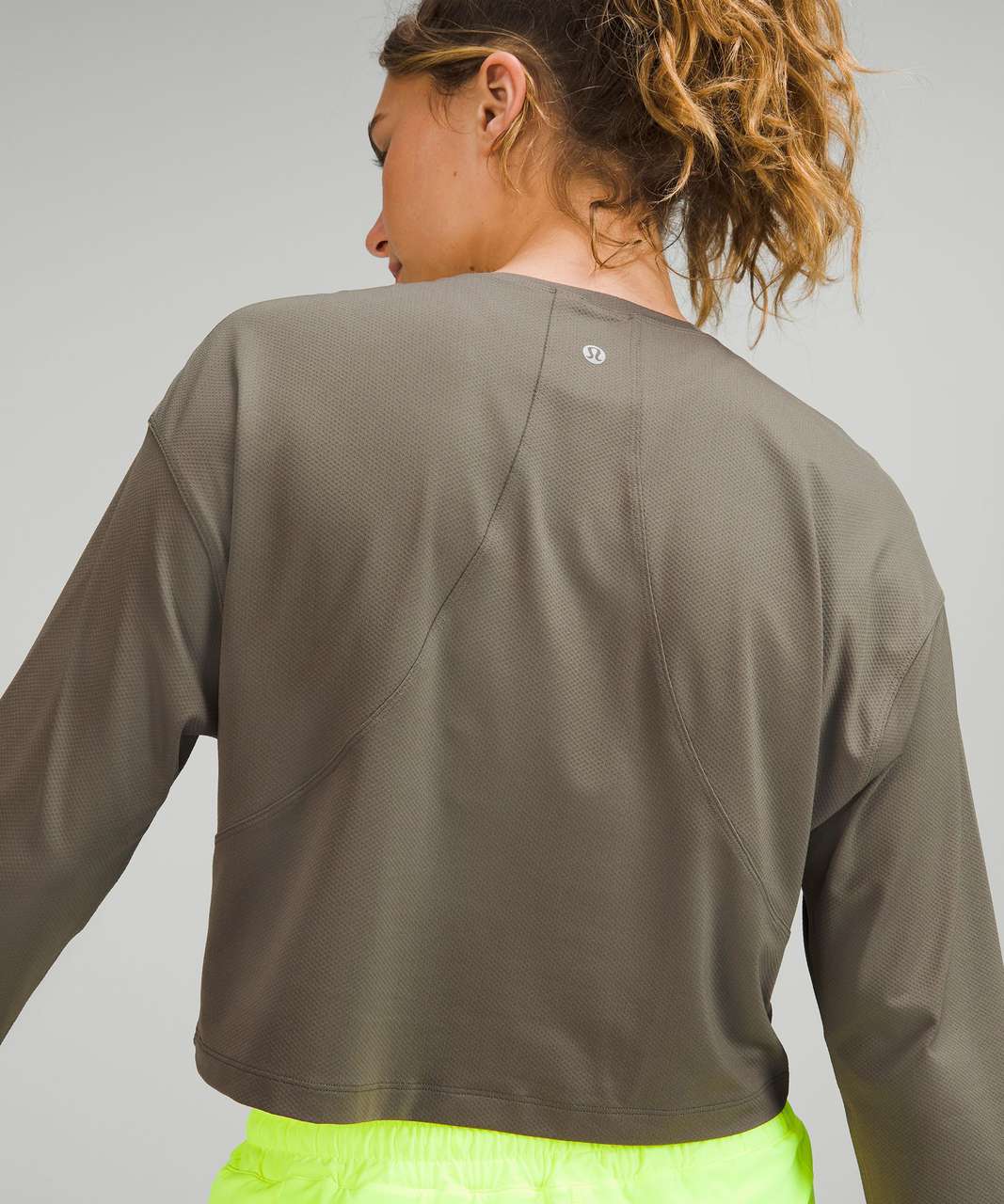 Lululemon Abrasion-Resistant Training Long Sleeve Shirt - Carob Brown