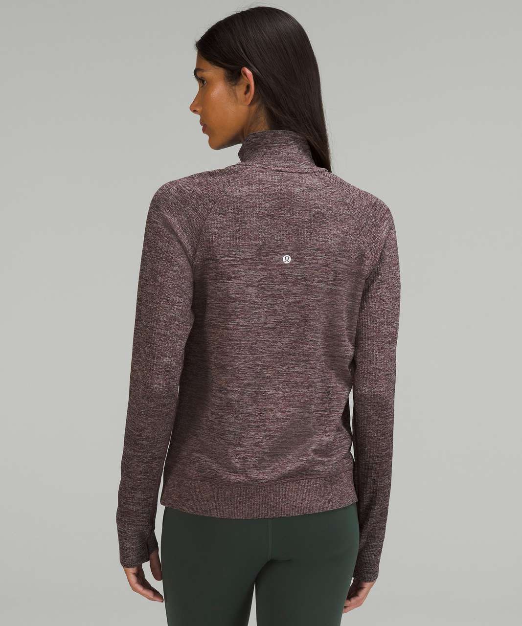 Lululemon Engineered Warmth Half-Zip - Chrome / Lunar Rock / Black