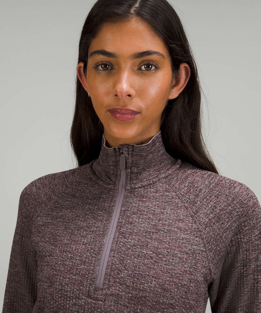 Lululemon Engineered Warmth Half-Zip - Chrome / Lunar Rock / Black