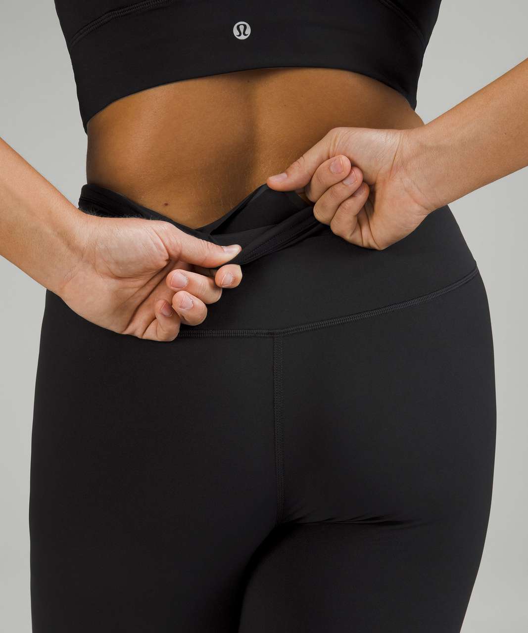 NEW! Lululemon BASE PACE HIGH-RISE CROP 23” Legging — Size 4 Black