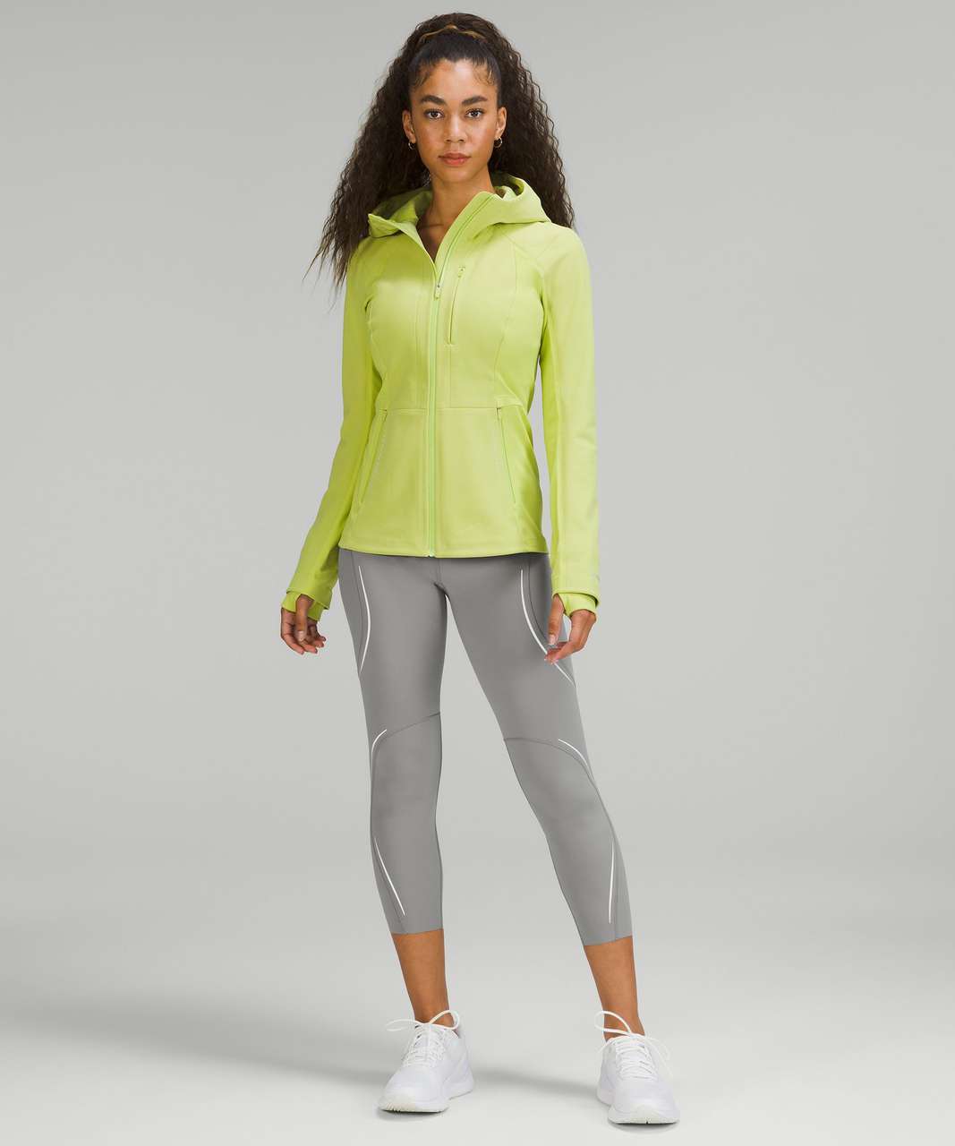 Lululemon athletica Base Pace High-Rise Reflective Crop 23, Women's  Capris