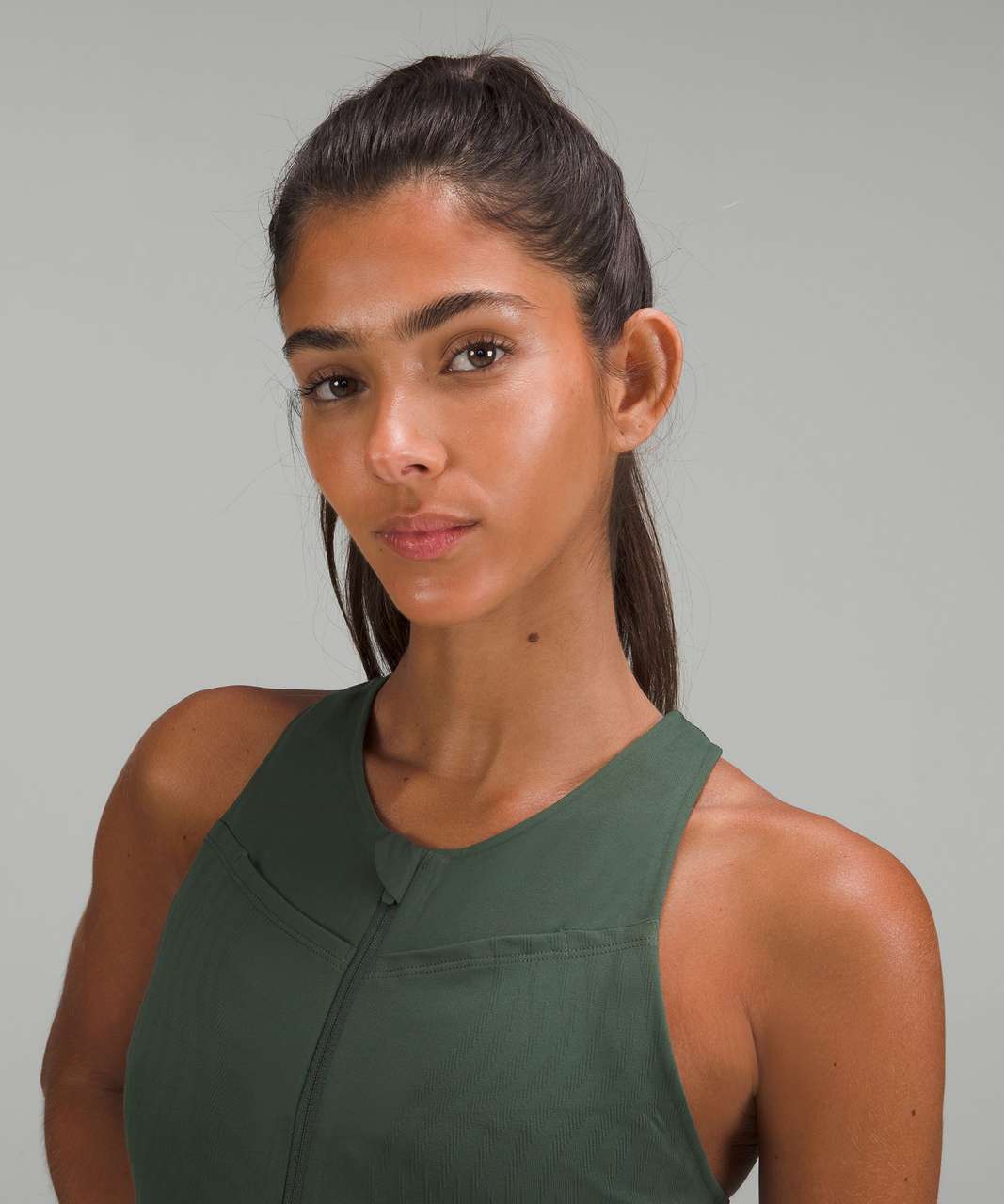 Lululemon SenseKnit Running One-Piece - Smoked Spruce