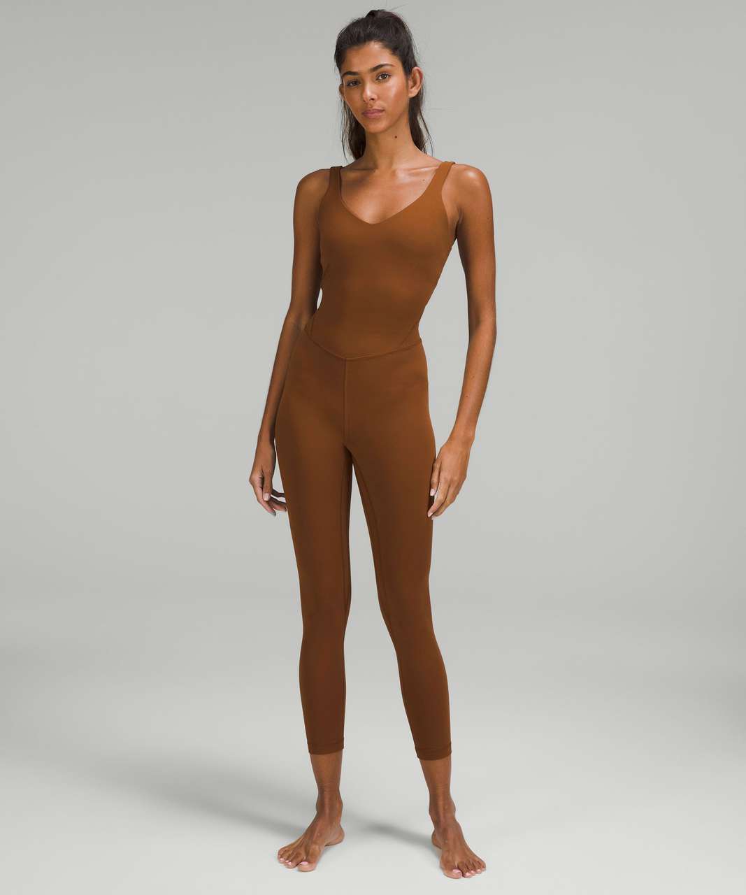 Lululemon Align Bodysuit 25" - Roasted Brown