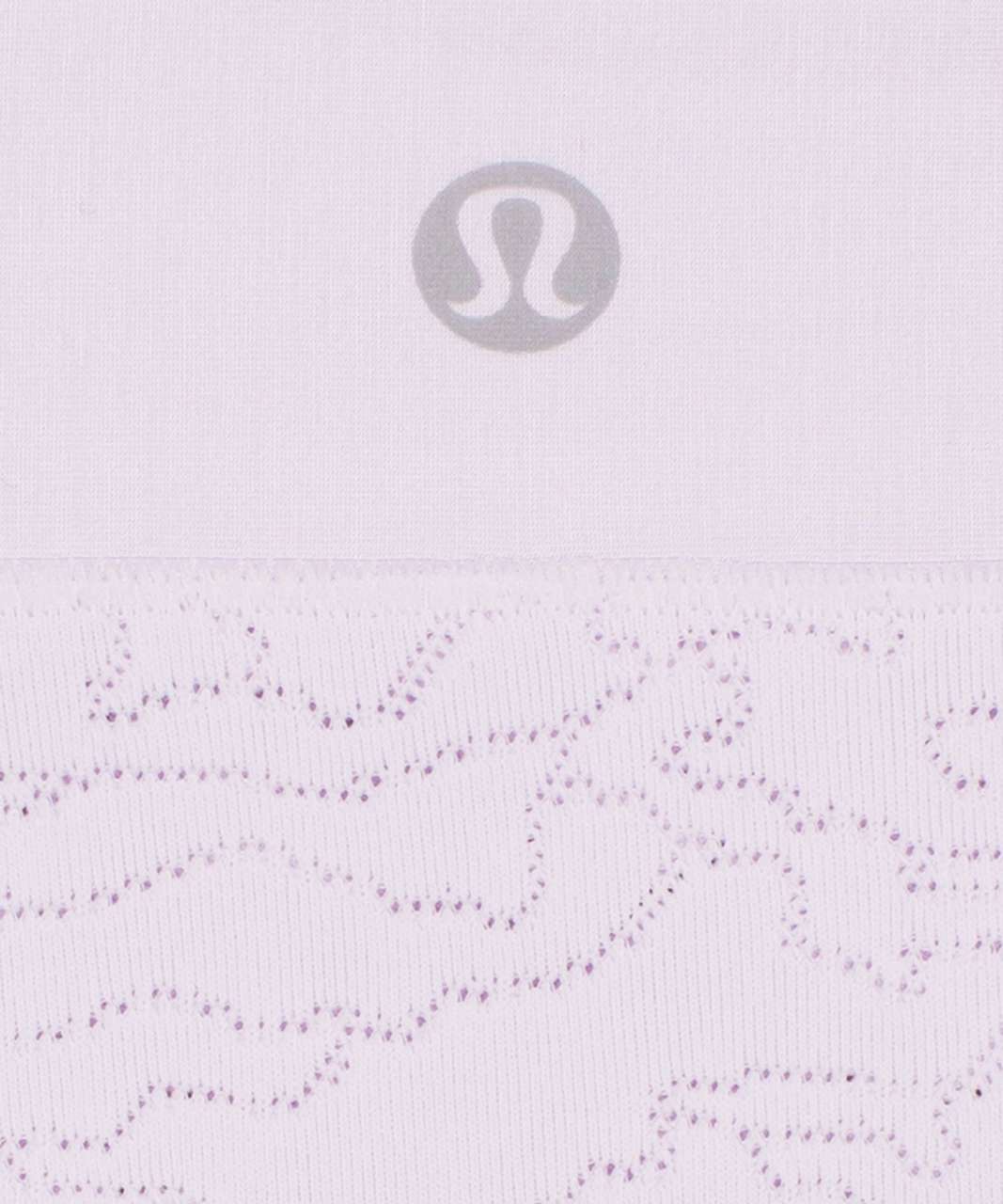 Lululemon UnderEase Lace Mid-Rise Bikini Underwear - Lavender Dew / Lace