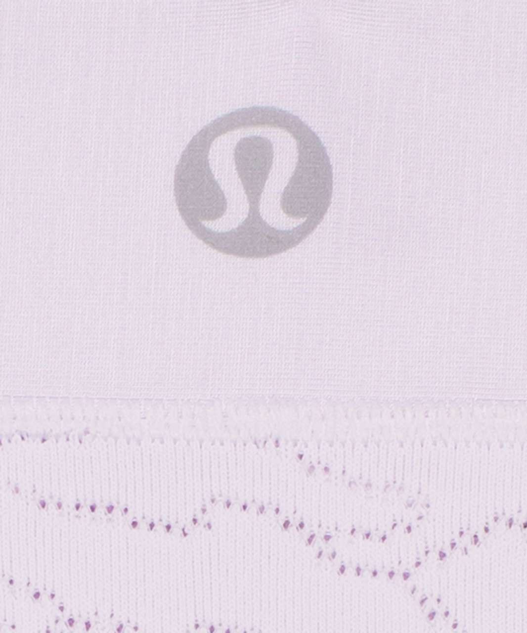 Lululemon UnderEase Lace Mid-Rise Thong Underwear - Lavender Dew