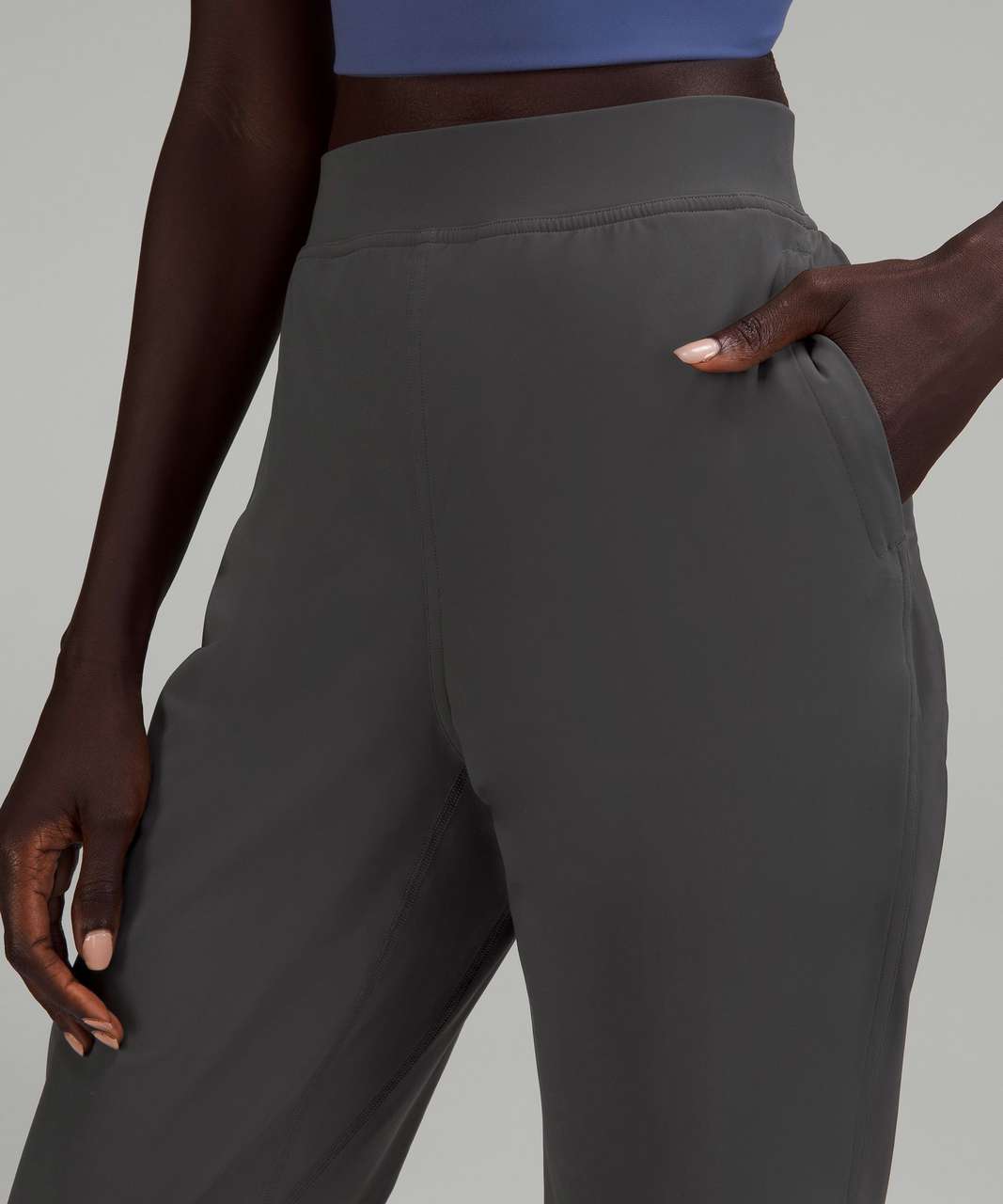 Lululemon Adapted State High-Rise Cropped Jogger 23" - Graphite Grey