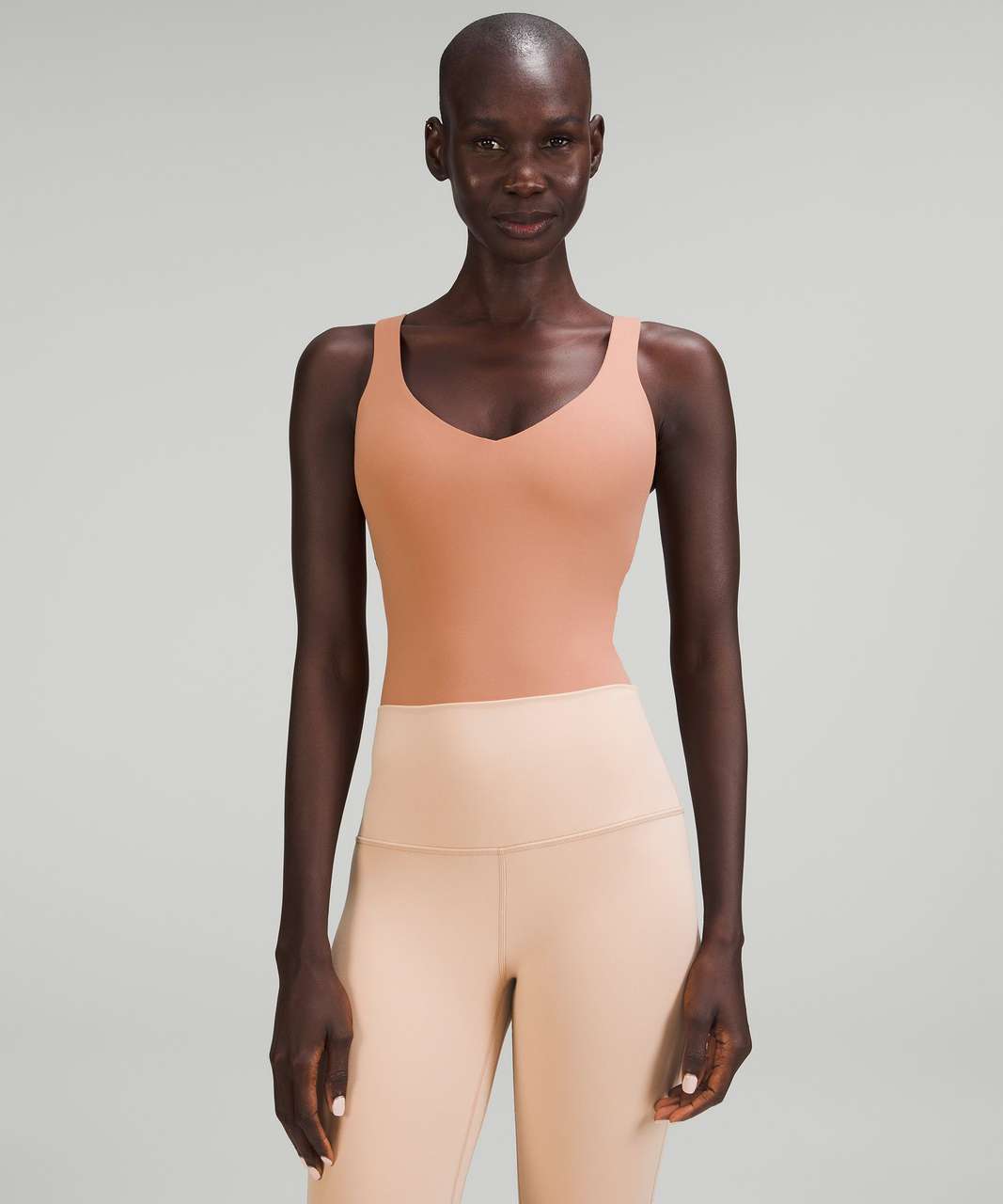 Lululemon Align Bodysuit - Dusty Clay