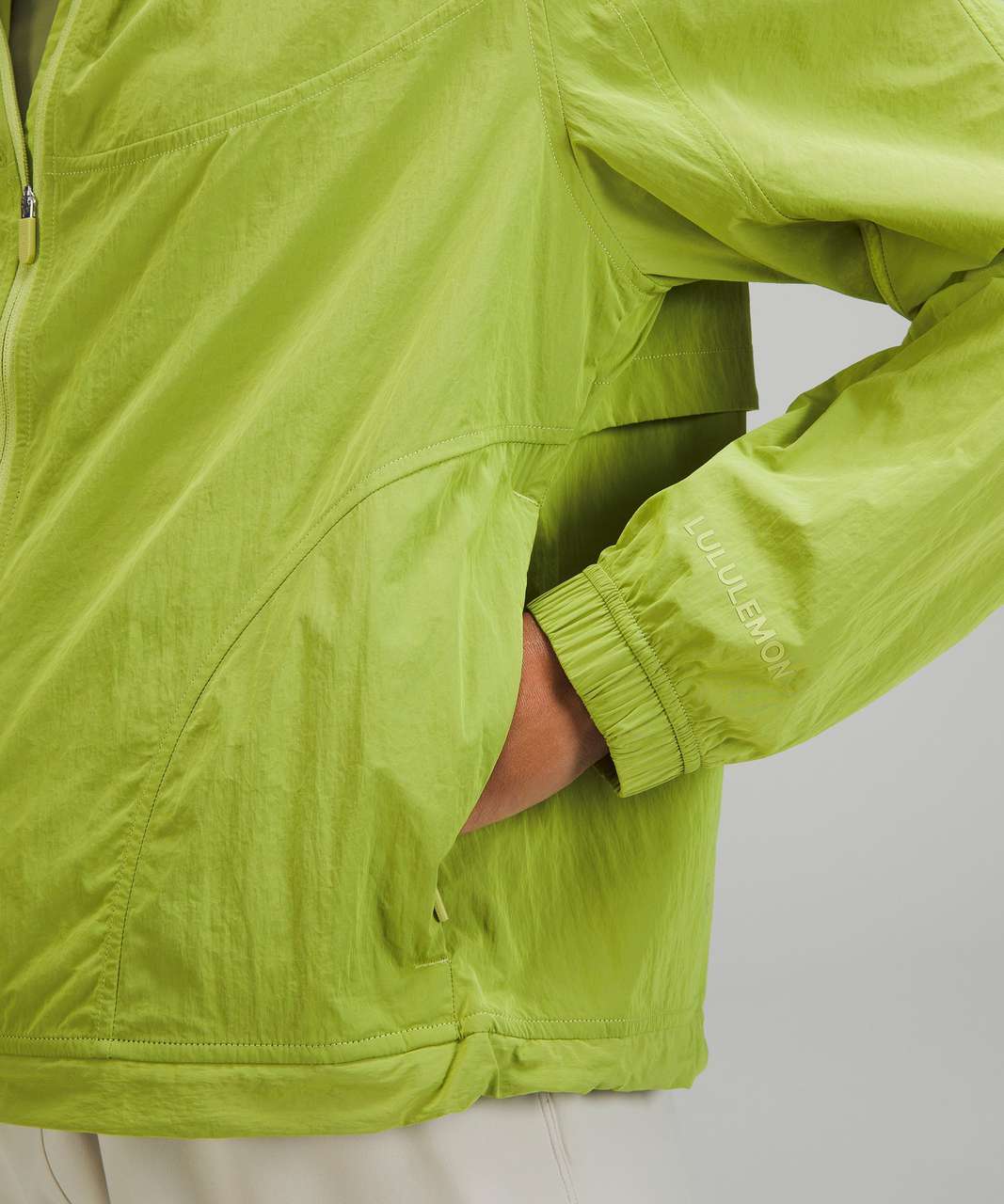 Lululemon Lightweight Hooded Jacket - Wasabi