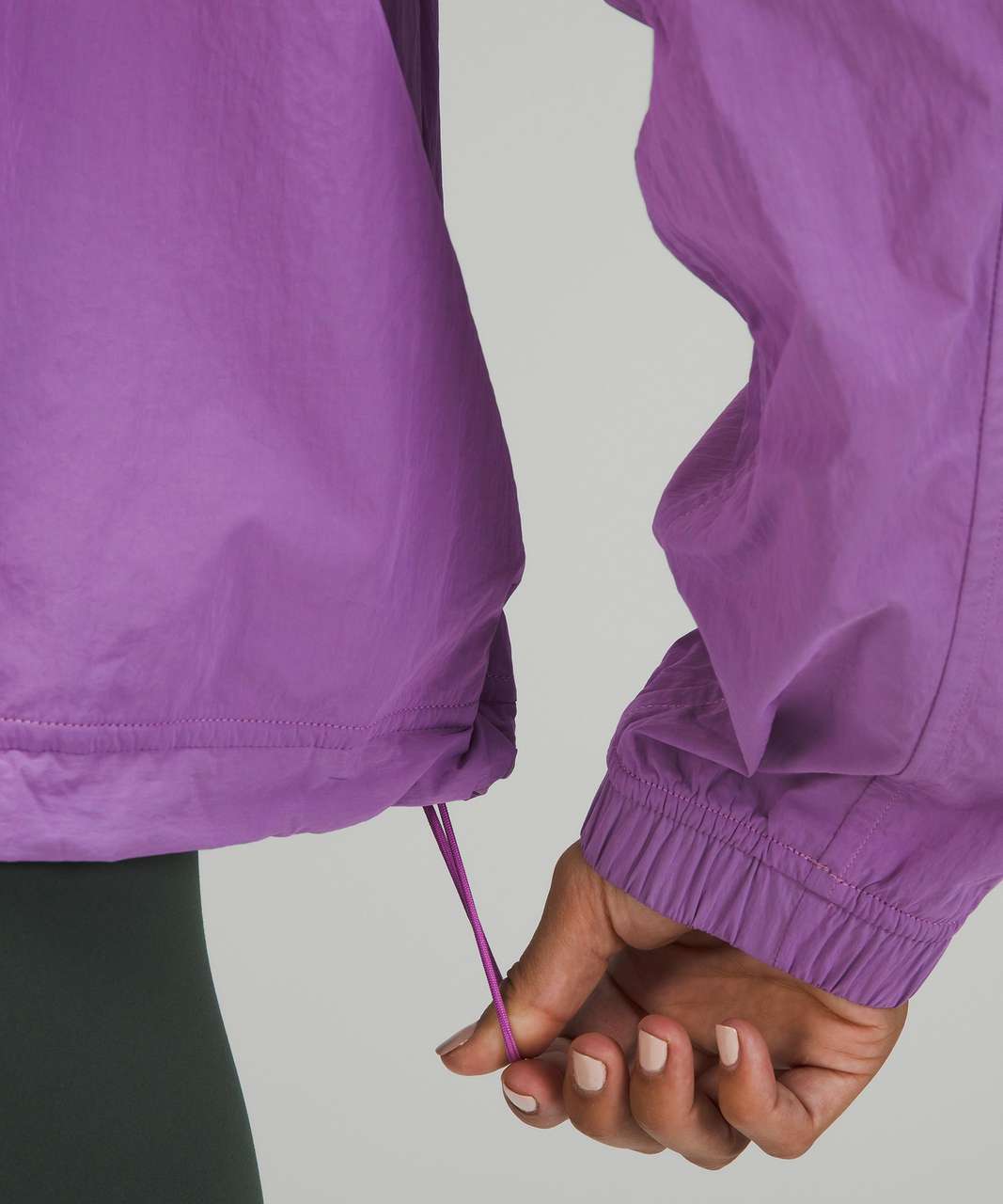 Lululemon Lightweight Hooded Jacket - Purple Blossom Light