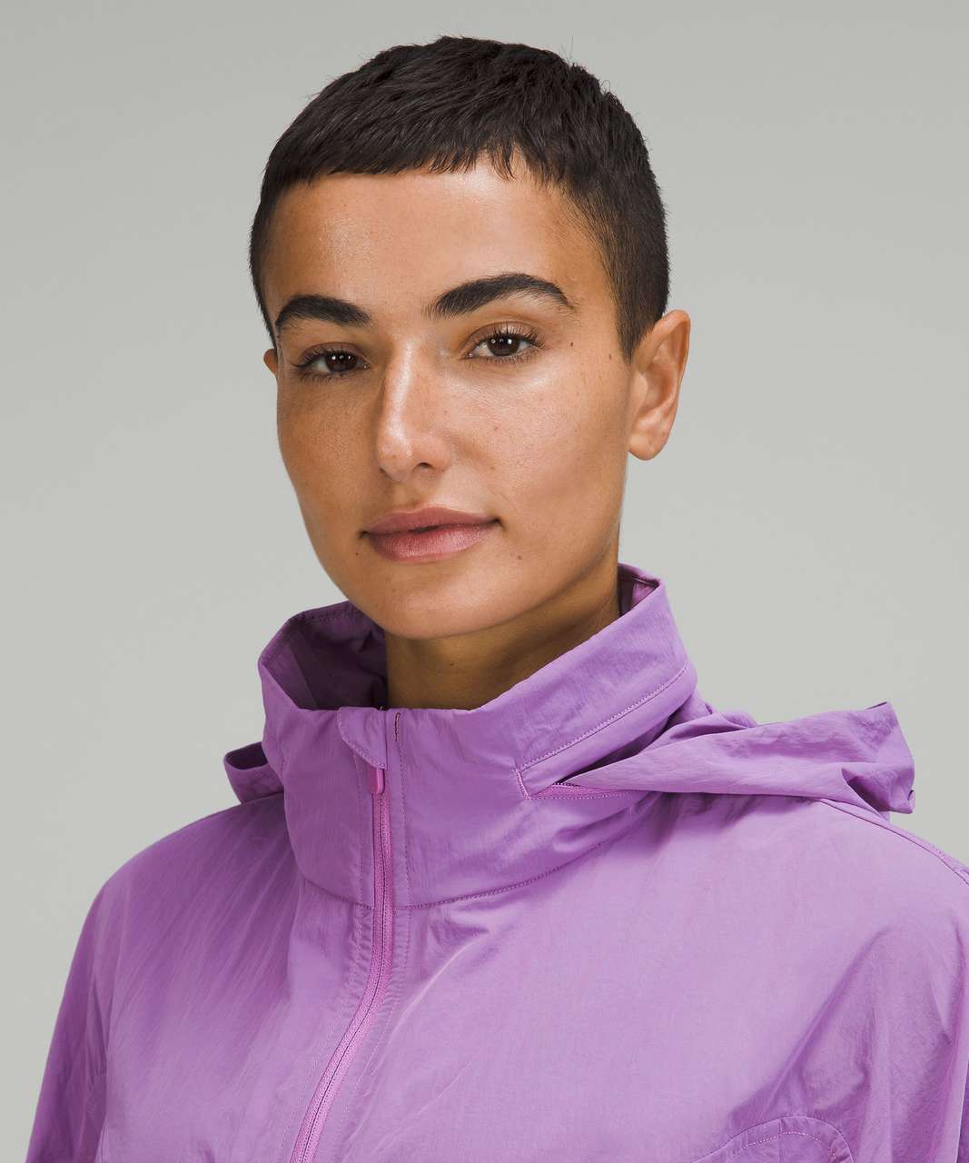 Lululemon Lightweight Hooded Jacket - Purple Blossom Light