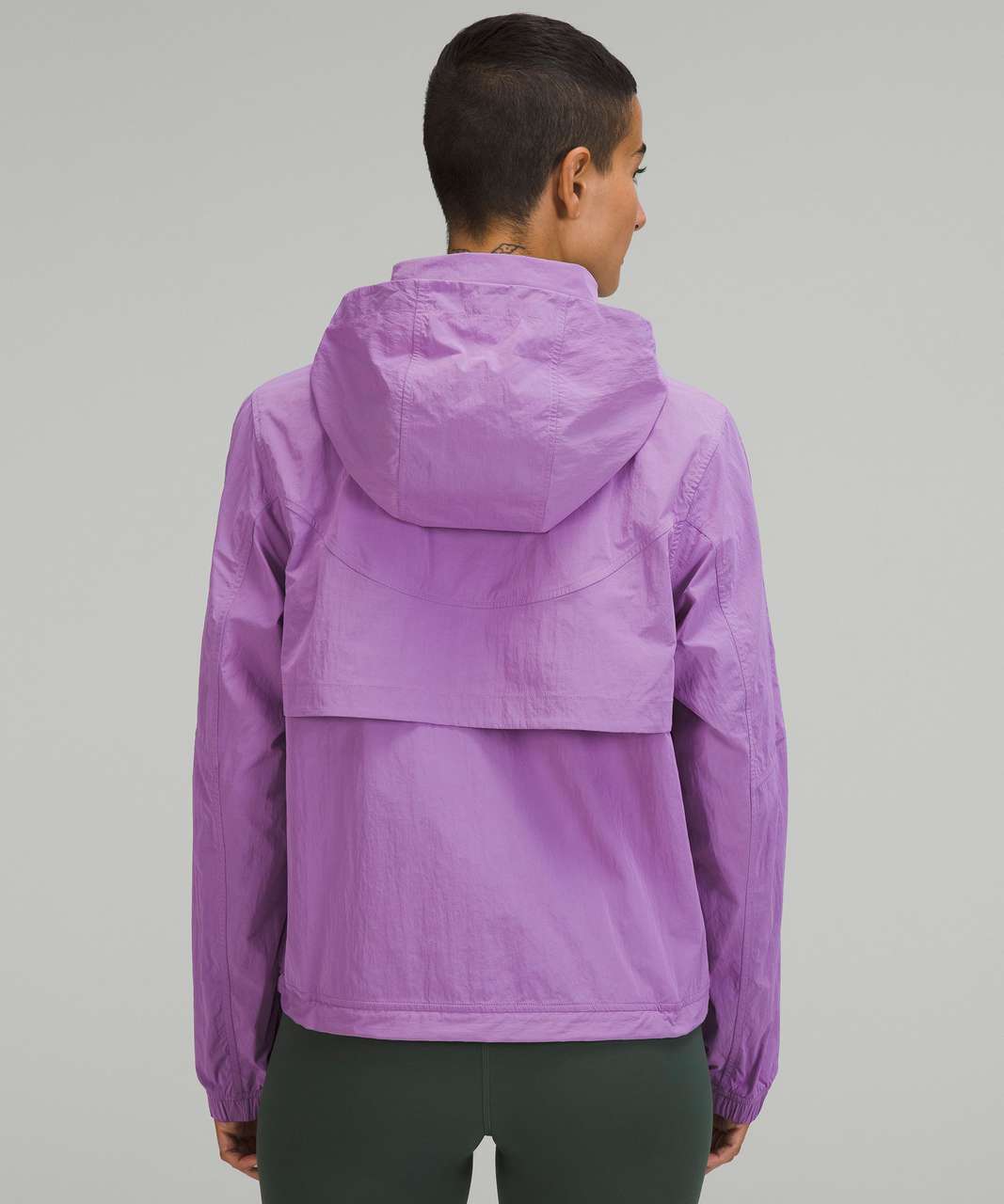 Lululemon Lightweight Hooded Jacket - Purple Blossom Light