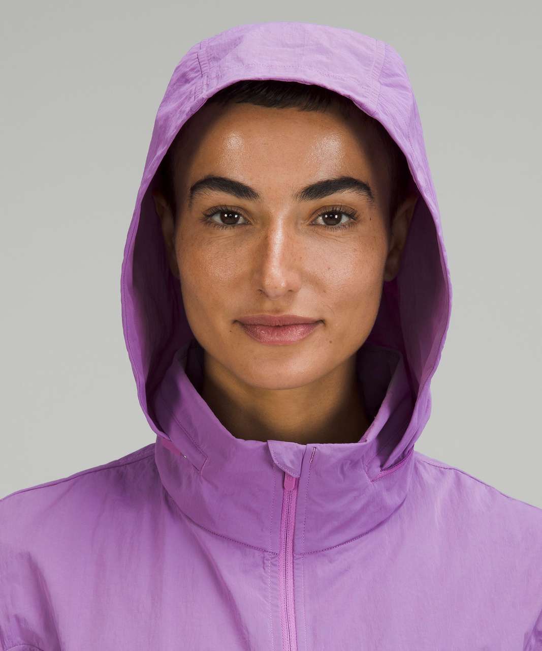 Lululemon Lightweight Hooded Jacket - Purple Blossom Light - lulu fanatics