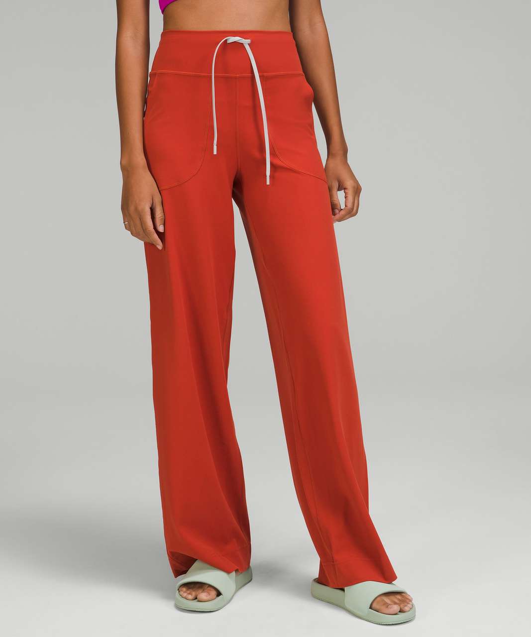 Lululemon Throwback Still Pant - Red Rock