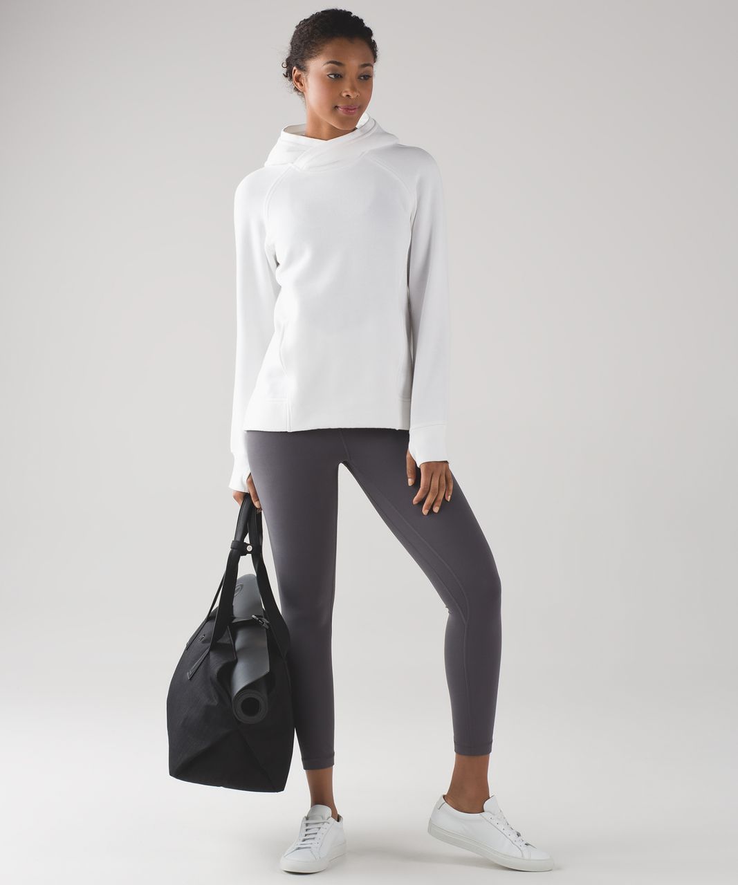 Lululemon Fleece Please Pullover - White