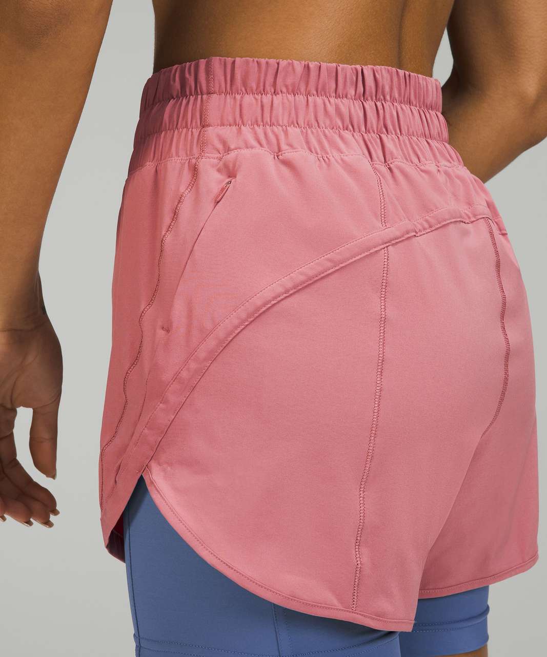 Lululemon Track That 2-in-1 High-Rise Short 6 - Brier Rose