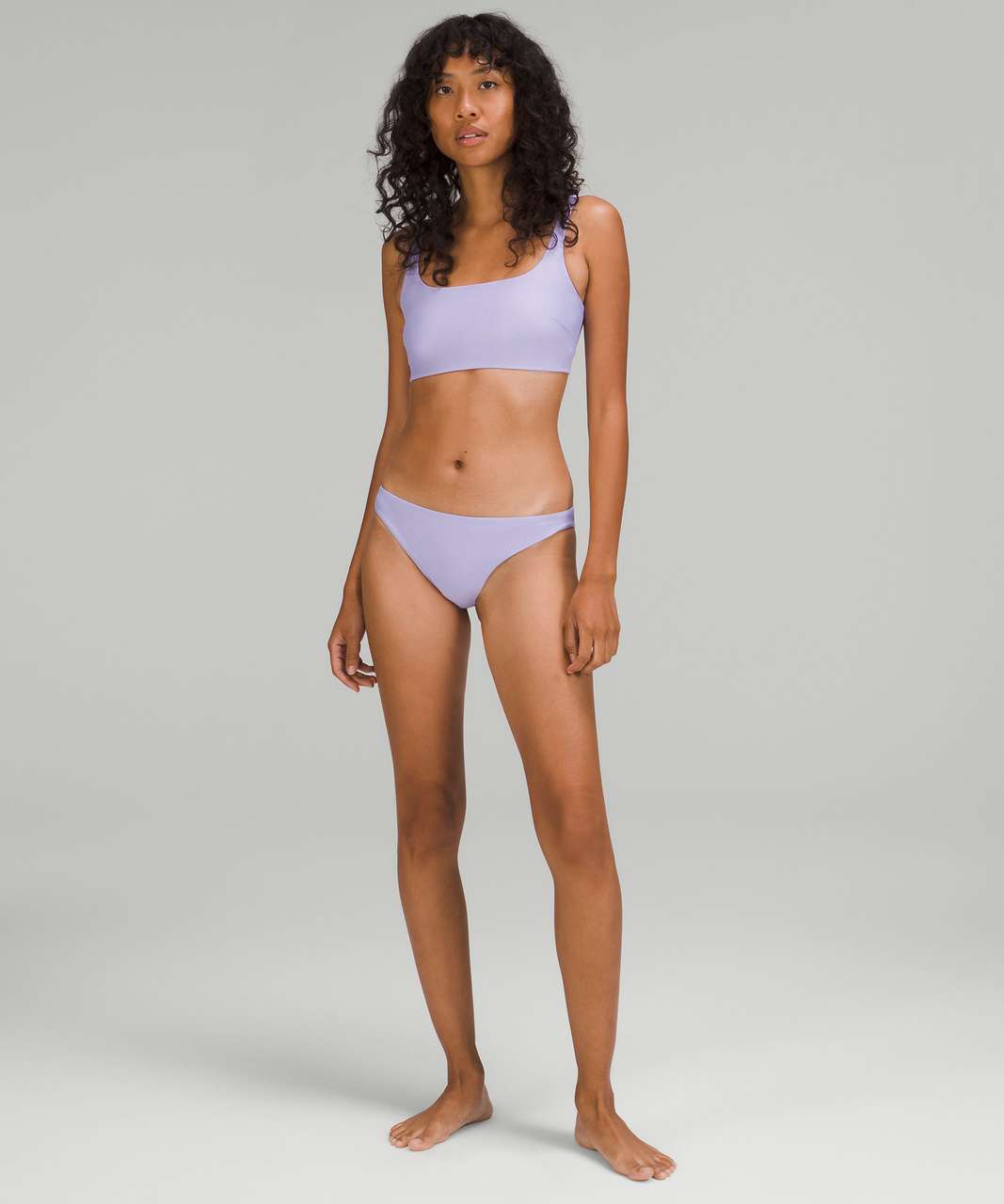 Lululemon Waterside Mid-Rise Skimpy-Fit Swim Bottom - Lilac Smoke