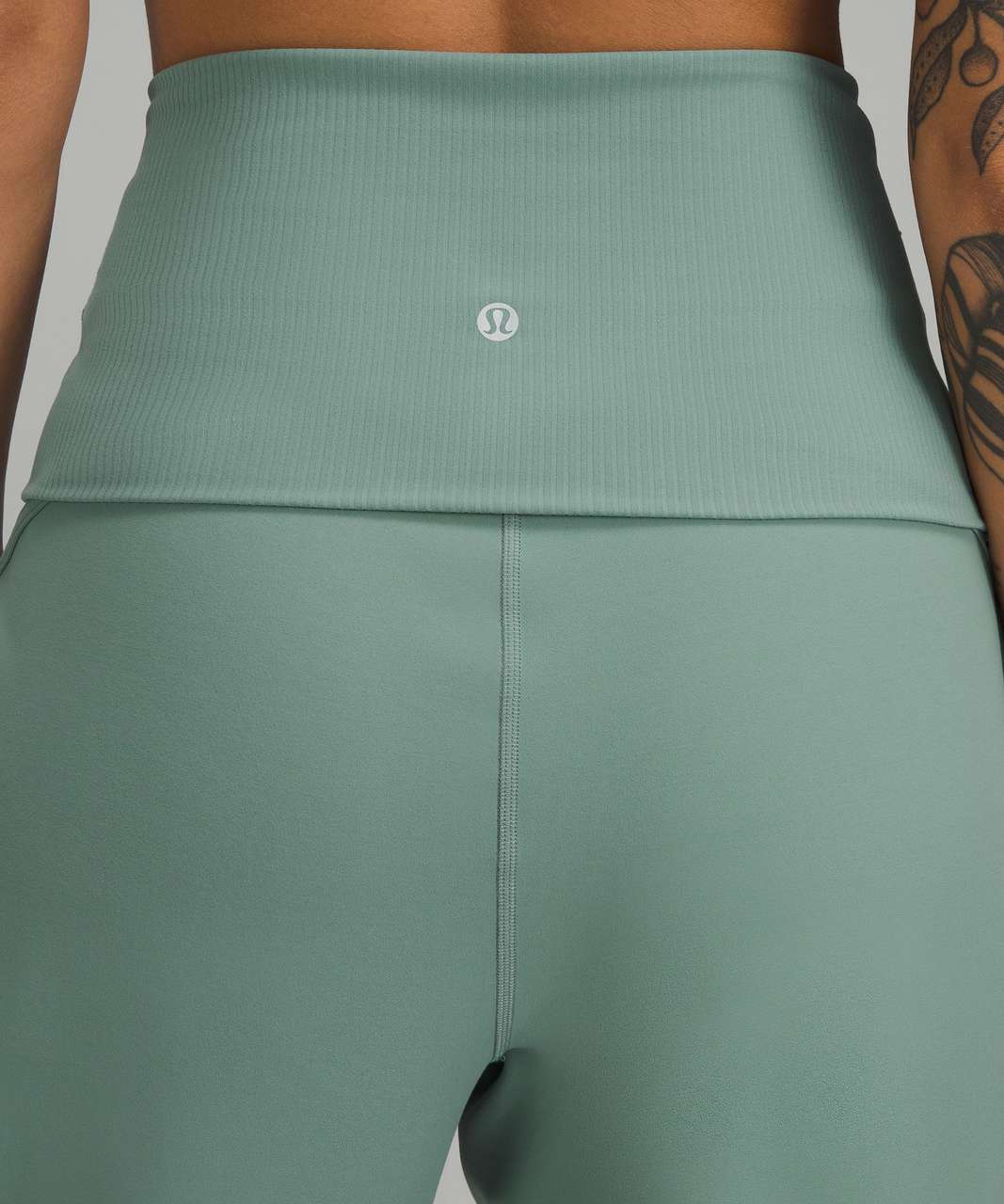 Lululemon Align Ribbed Waist Cropped Jogger - Tidewater Teal - lulu fanatics