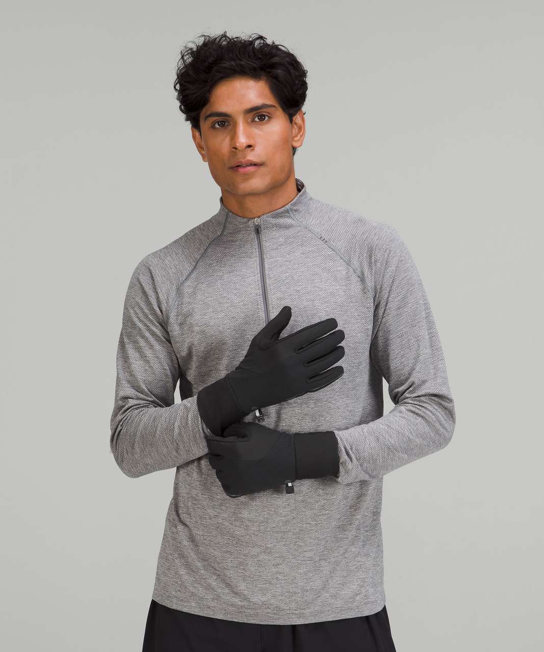 Lululemon Cold Terrain Lined Gloves - Black