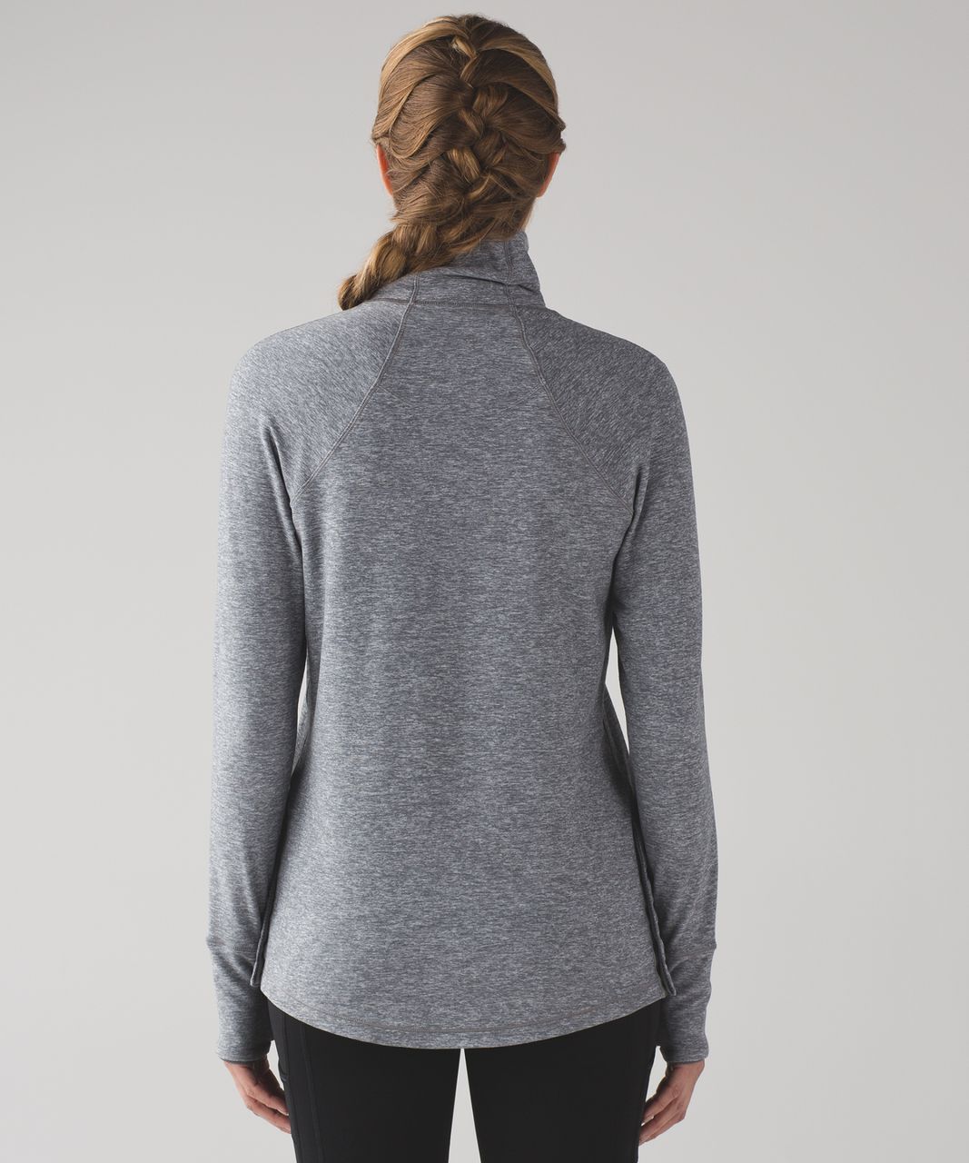 Lululemon Hill And Valley Turtleneck - Heathered Slate / Slate