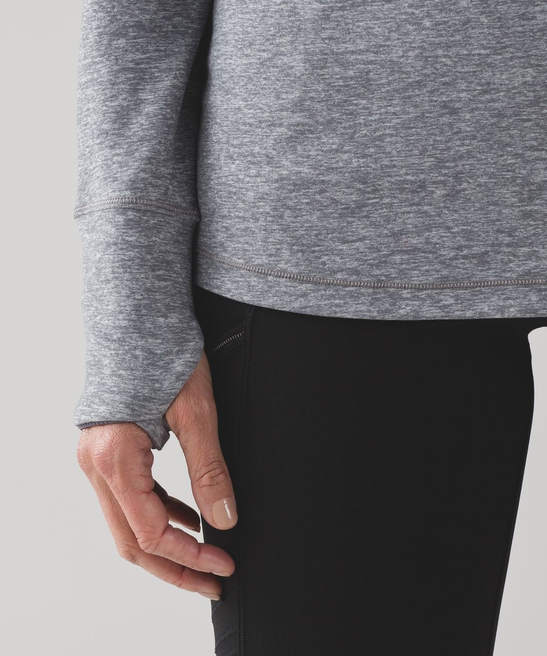 Lululemon Hill And Valley Turtleneck - Heathered Slate / Slate